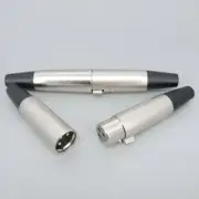 XLR 3Pin Female Jack Plug Solder Male Adapter Connector for Microphone Mic