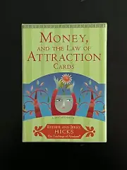 NEW - MONEY, & THE LAW OF ATTRACTION - 60 Card Deck - Esther & Jerry Hicks