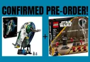 Lego Jango Fetts Star Fighter Slave 1 + Kamino Training GWP MAY THE 4TH PROMO