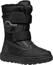 [Geox] J BUNSHEE PG BOY B A Snow Boot, Black, 1 UK, Black, 1 UK