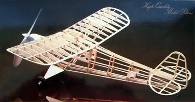 Clipped Wing Cub 20" WS RC Model Airplane Plans Templates PDF on USB