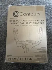 Contours Element Cybex/Maxi-Cosi/Nuna Infant Car Seat Adapter