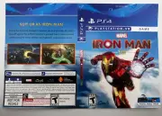 Game Case Art Insert - Ironman VR - PS4 - Cover Only - GameStop Display