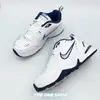 NIKE AIR MONARCH IV 老爹鞋 白色 白藍 藍色 復古 皮革 415445-102