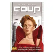 Indie Boards & Cards Coup Bluffing Card Game Play 2-6 Players Teens/Family 13y+