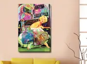 Marilyn Monroe Abstract Canvas Print