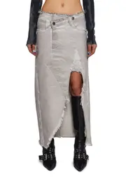 [Current Mood] Digital Mix Midi Skirt