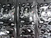 5 PACKETS SNOOKI ULTRA DARK BLACK BRONZER TANNING LOTION by SUPRE