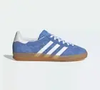 Size 8.5 W - adidas Gazelle Indoor Blue Fusion Gum
