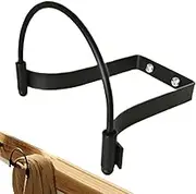 Cowboy Hat Holder - Semi-Circular Hat Hanger | Wall-Mounted Metal Hat Holder | Dormitory Wardrobe Placement Rack | Coat Baseball Organizer for Bedroom, Entryway