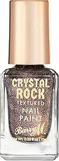 Barry M Crystal Rock Textured Nail Paint, Purple Agate, 10ml