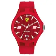 Scuderia Ferrari Red Silicone Men's Watch - 830677