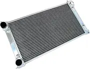 Aluminium Radiator，Compatible for VW Golf MK1/2 MK1 MK2 GTI/Scirocco Jetta 1.6L 1.7L 1.8L L4 MT 1986-1992 1987 1988 1989 1990