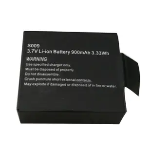 【勝利者】4K運動攝影機900mAh電池 適用於 SJ4000/SJ5000/M10/SJ5000Plus