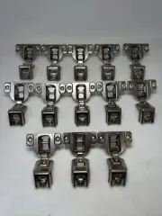 (Lot of 13) BLUM 39C CABINET HINGES (1-9/16” overlay) 110 degree, 39C355-01