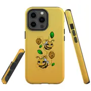 For Apple iPhone 13 Pro Case, Armour Back Cover, Honey Bees