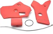 Frame Guards Protection Covers Compatible With CRF250L /M CRF 250L Rally ABS 12-20 2012 2013 2014 2015 2016 2017 2018 2019 2020(Red)