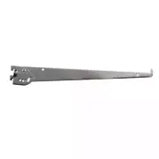 14" Adjustable Angle Shelf Bracket for ½" slots on 1" center wall standards-25pk