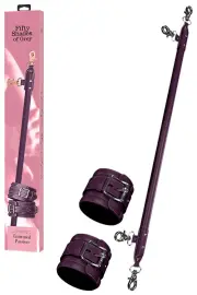 Fifty Shades Entwined Passion 30.7" Spreader Bar & Ankle Restraint Set