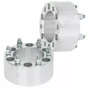 2 pcs 3" 6x5.5 12x1.5 studs wheel spacers for Toyota Tacoma 4Runner