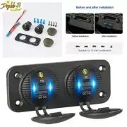 Dual QC 3.0 USB Ports Fast Car Charger Socket Outlet For Marine Boat Truck