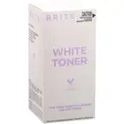 NIB BRITE White Blonde Toner Kit Ammonia-Free Banishes Yellow Brassy Hair Tones
