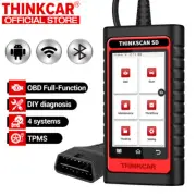 THINKCAR SD4 OBD2 Scanner Engine TCM ABS SRS Code Reader Lifetime Free Update
