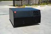 Black Aluminium Tool Box Dual Cab Canopy Ute Toolbox Dog Box 1780W 1600L 850H