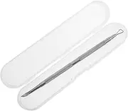 Beaupretty 1set Stainless Steel Cuticle Pusher Tool Dual-ended Nail Scraper Clipper for Comprehensive Manicure Precision Polished for Smooth Use for Gel Removal Nail Care
