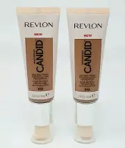Revlon Photo Ready CANDID Natural Finish Foundation 510 Cappuccino (2 Pack)