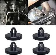Stacool 4PCS Car Brake Pedal Stop Pad OEM# 90541-06036, Push Button Switch, Manual Operation, Black