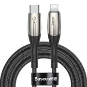 Horizontal 18W Type-C to 8 Pin Data Sync Charging Cable PD Cable, Length: 2m