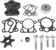 6J8-W0078-01-00 Water Pump Impeller Repair Kit with Housing for Yamaha 2-Stroke Outboard 25 30 HP Boat Motor Engine Parts Replacement Sierra 18-3430 6J8-W0078-A1-00 6J8-W0078-A2-00 6J8-W0078-00-00
