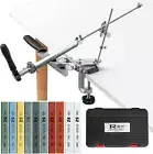 New RX-009 Knife Sharpeners, Kitchen Knife Sharpening Kit System with 4 Diamo...
