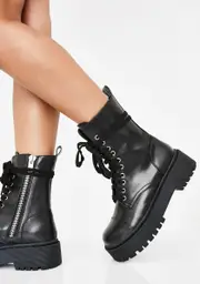 [Current Mood] Karma Patrol Combat Boots