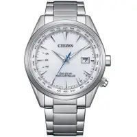在飛比找Yahoo奇摩購物中心優惠-CITIZEN 星辰 亞洲限定 光動能電波萬年曆手錶-男錶(