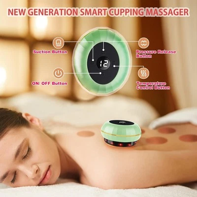 $60 Personal Portable Vacuum Scraping Anti-Cellulite Gua Sha Cupping Massager