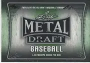 2020 LEAF METAL DRAFT BASEBALL FACTORY SEALED HOBBY BOX