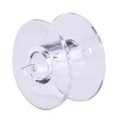 50x Plastic Empty Bobbins for Sewing Machine Janome Brother Elna Singer Bobbins