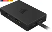 Internal 4-Port USB 2.0 Hub - 4X 9-Pin USB 2.0 Ports - Easy Magnetic Installatio