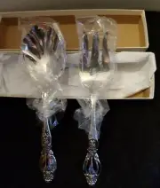 Vintage Oneida Frederick II LTD Stainless 2 Pc Salad Serving Set Cutlery New NIB