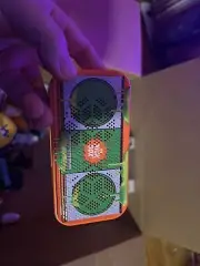 The Nick Box Nickelodeon Boombox Bluetooth Speaker & Alarm Clock - RARE