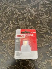 RCA 1 to 2 Female Phone Jack Line Spliter - White