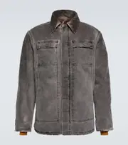 [NotSoNormal] NotSoNormal Grind cotton canvas jacket AU 93 grey