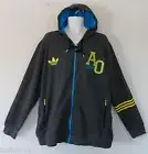 Adidas ORIGINAL FRENCH TERRY HOODY Track Top sweat Shirt Jacket firebird Men 2XL