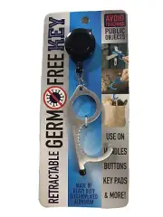 No Touch Door Opener & Contact Germ Free Key for Button & Key Pad Push FASTSHIP!