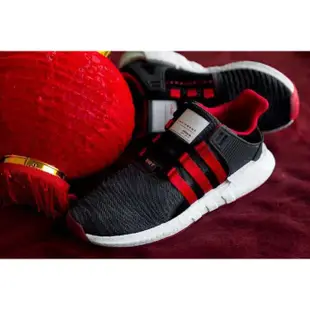 【S.M.P】Adidas EQT 93/17 Boost YUANXIAO 黑紅灰 元宵節 英國公司貨 DB2571