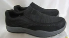 MEN`S SKECHERS SLIP ON SNEAKERS SIZE 10.5 EXWIDE WIDTH NEW BLACK MACHINE WASH