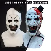 Art The Clown Joker Clown Mask Cosplay Costume Masquerade Halloween Party Props
