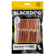 Black Dog Chicken Skewers Dog Treats 10pk